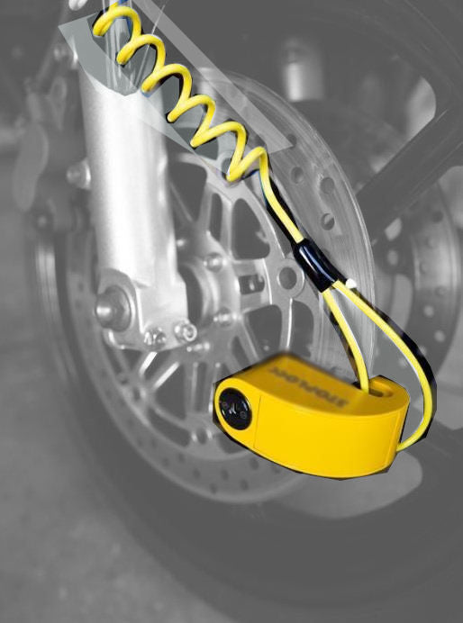 Anti Theft Alarm Disc Brake Lock for Honda Motorcycle